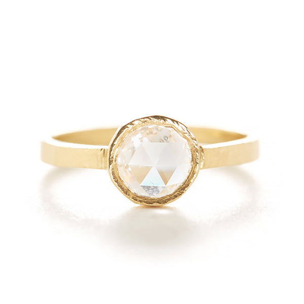 Dreamy Rose Cut Diamond Ring - Jennifer Dawes Design