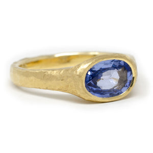 Sign of Power Sapphire Ring