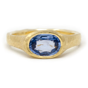 Sign of Power Sapphire Ring