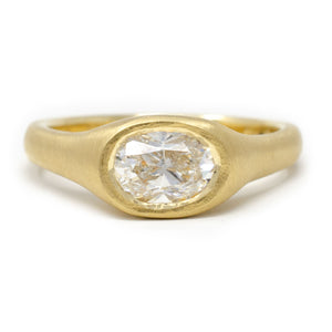 Cradle Diamond Ring