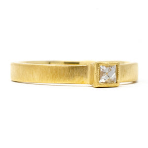 Modernist Perfect Square Ring