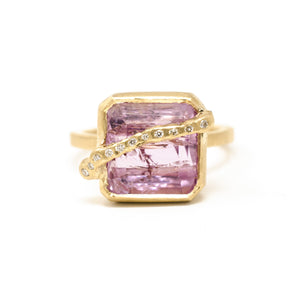 Imperfect Imperial Pink Topaz Ring