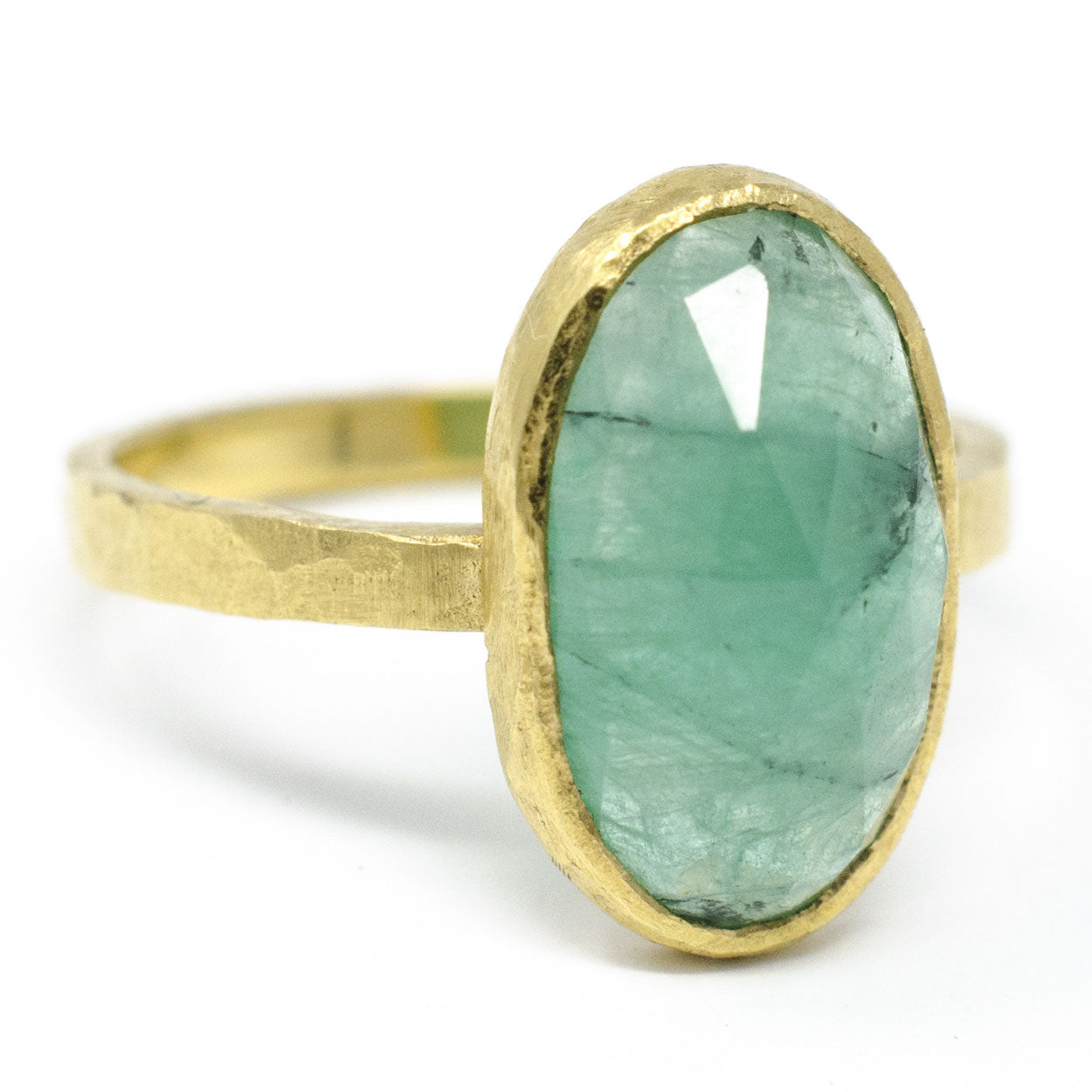 Raw Emerald Mineral Necklace - Jennifer Dawes Design