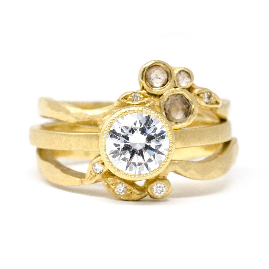 Mountings Blockette Round Solitaire Ring